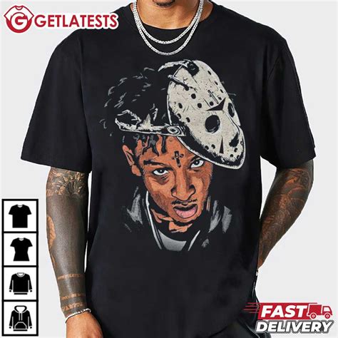 21 Savage Jason Voorhees Mask Hip.